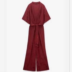 Zara scarlet dressy romper
